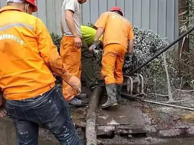 哈尔滨专业地热管线清洗清洗淤泥服务电话